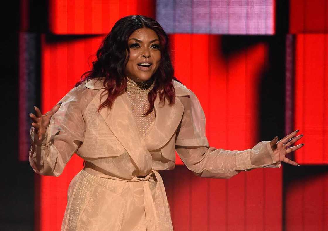 Taraji P Henson at the American Music Awards 2020