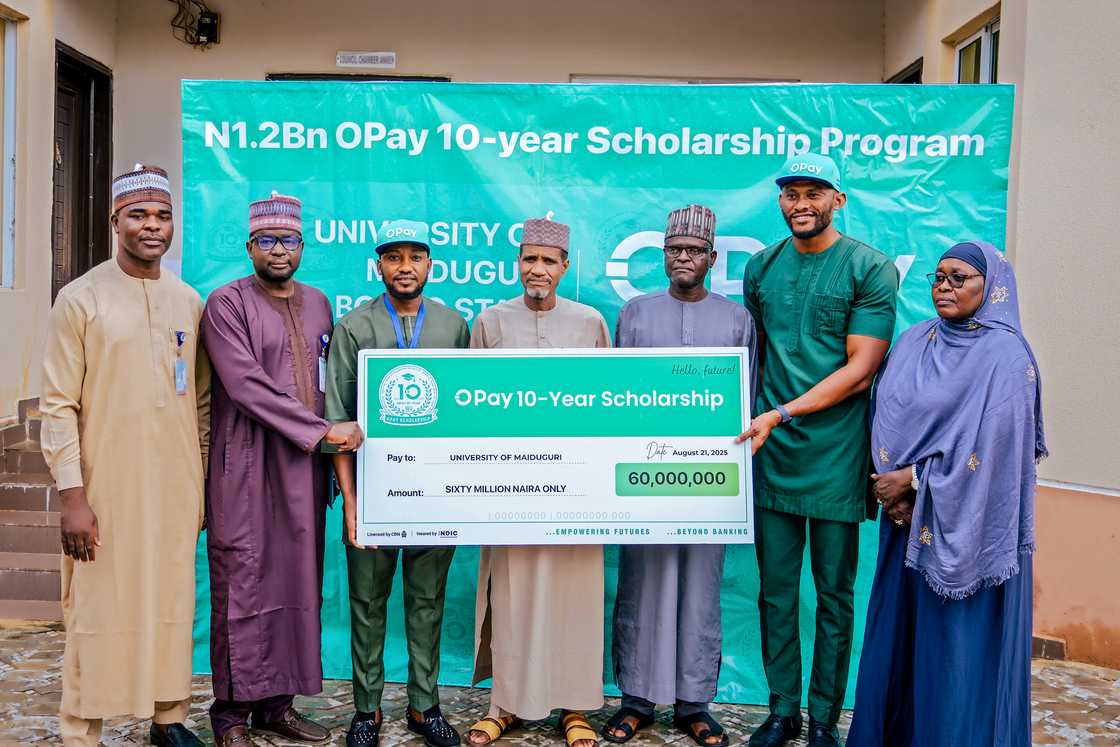 University of Maiduguri Joins Beneficiaries of OPay’s N1.2b 10-Year Scholarship Programme University of Maiduguri Joins Beneficiaries of OPay’s N1.2b 10-Year Scholarship Programme