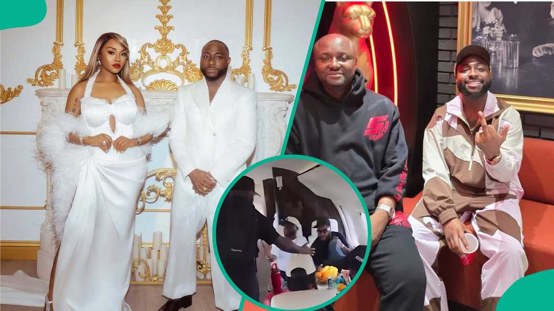 Davido travels with Chioma and his team as Israe makes video. Davido travels with Chioma and his team as Israe makes video.