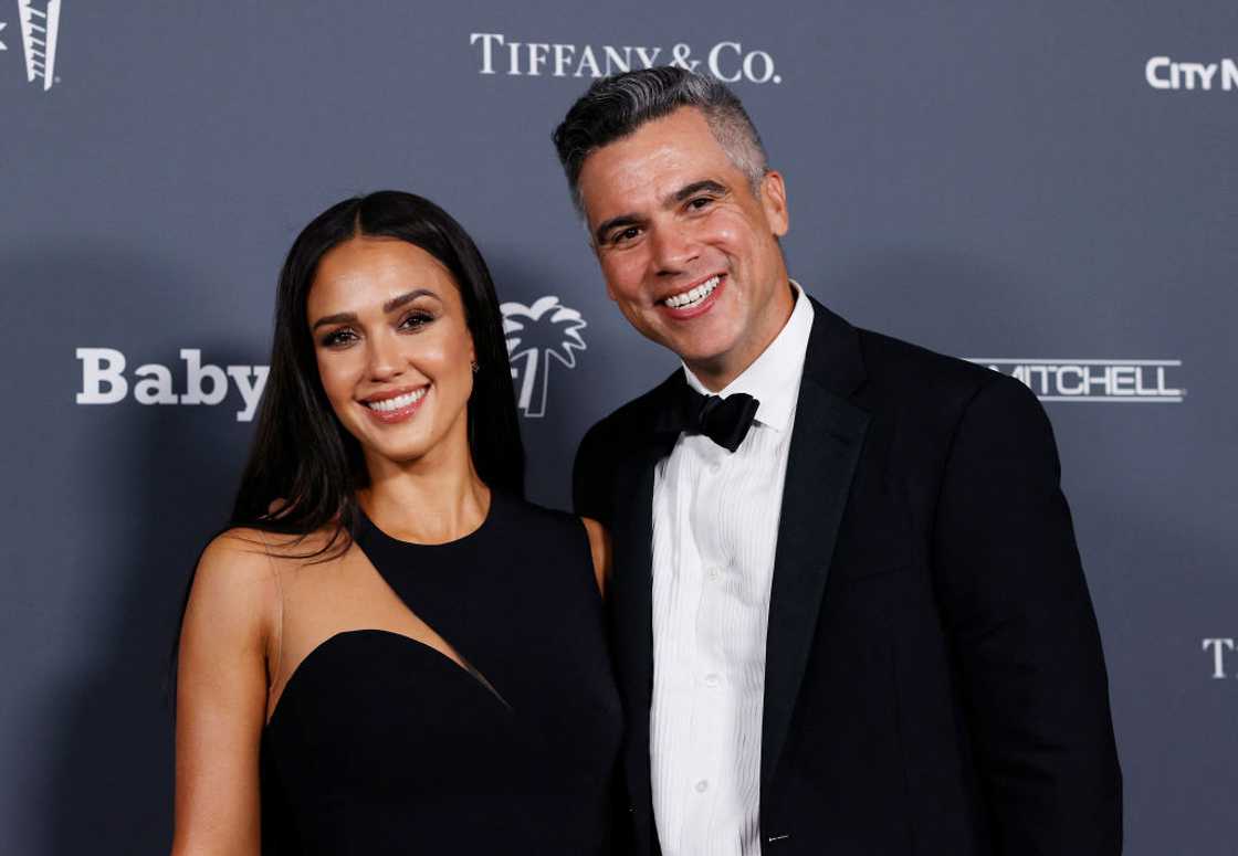 Jessica Alba and Cash Warren in West Hollywood, California Jessica Alba and Cash Warren in West Hollywood, California