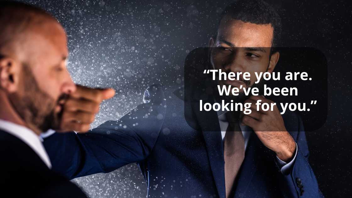 A man punchs another lightly