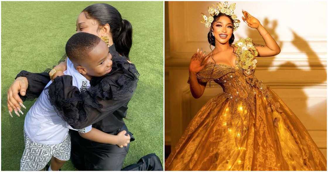 Tonto Dikeh, son, King Andre, birthday