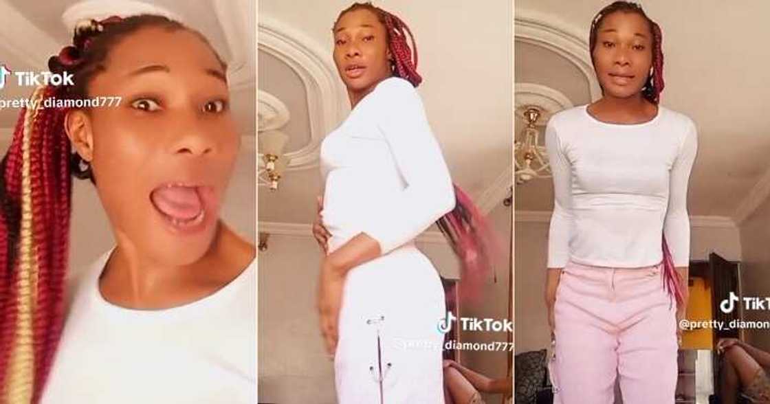 Lady shares video to prove gender Lady shares video to prove gender