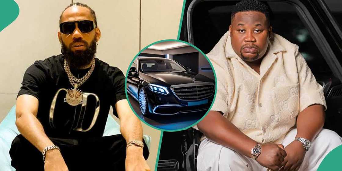 Phyno buys a mercedes Benz Maybach, Cubana Chiefpriest Phyno buys a mercedes Benz Maybach, Cubana Chiefpriest