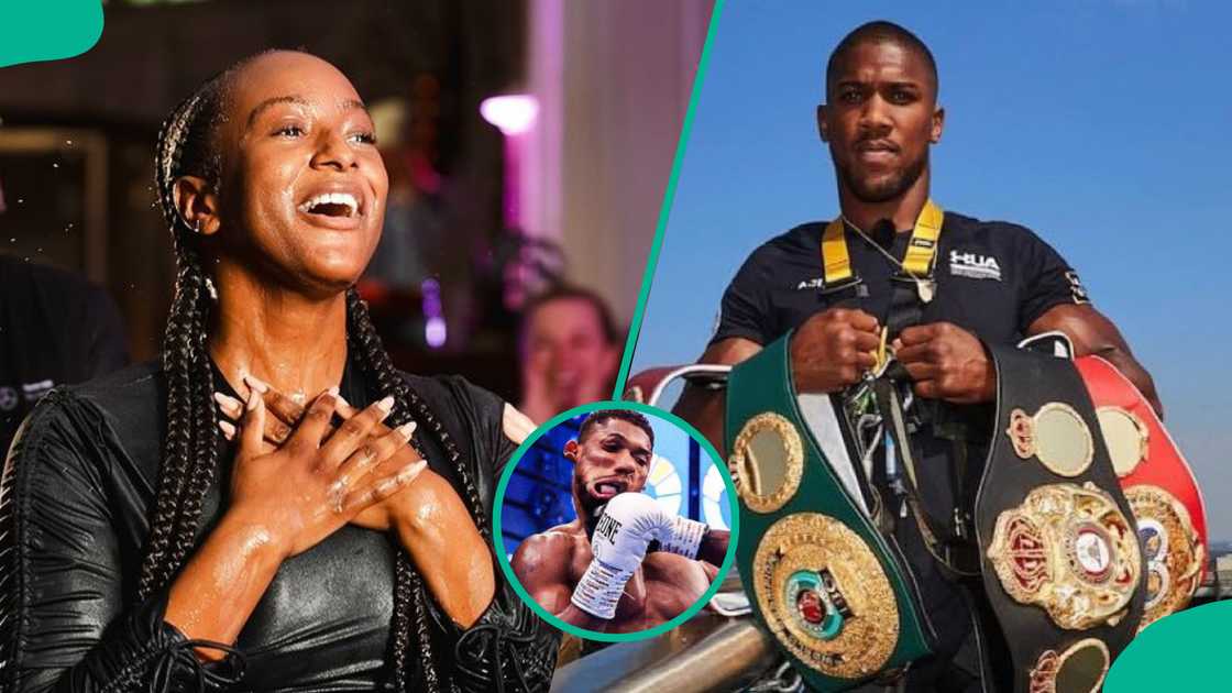 Cuppy reacts to Anthony Joshua's loss to Dubois.