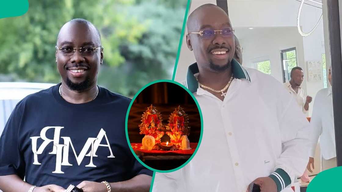 Obinna Iyiegbu, also known as Obi Cubana, says money ritual doesn't exist Obinna Iyiegbu, also known as Obi Cubana, says money ritual doesn't exist