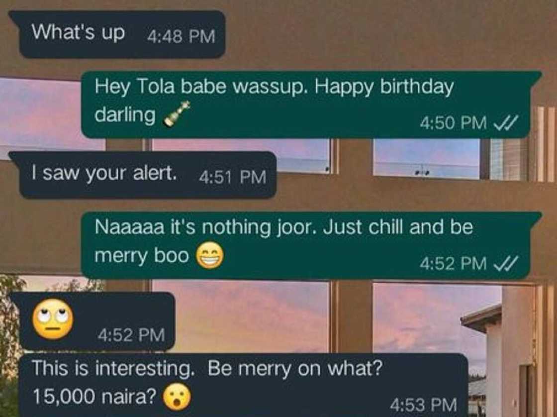 Budurwa ta yi wa saurayi kaca-kaca a kan bata N15,000 na bikin murnar zagayowar ranar haihuwarta