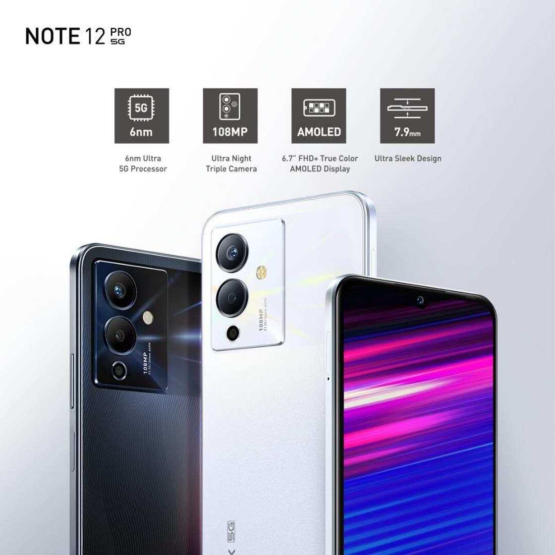 Infinix Releases Stunning New NOTE 12 5G Series with Next-Level Photographic Capabilities Infinix Releases Stunning New NOTE 12 5G Series with Next-Level Photographic Capabilities