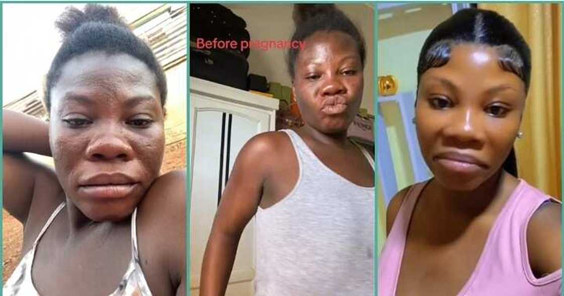 New mum goes viral after sharing her pregnancy transformation photos New mum goes viral after sharing her pregnancy transformation photos