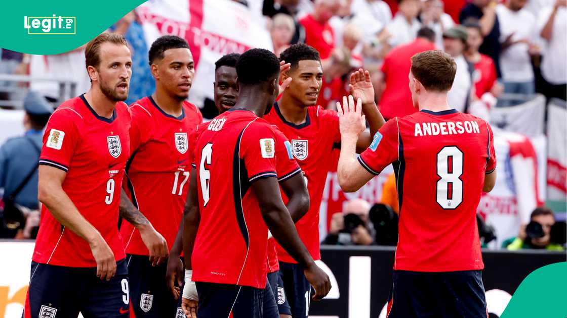 Elliott Anderson, Harry Kane, England, 2026 FIFA World Cup, USA.