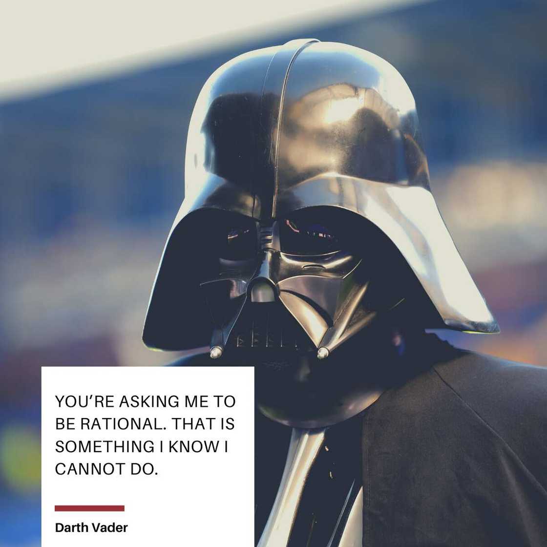 Darth Vader quote Darth Vader quote