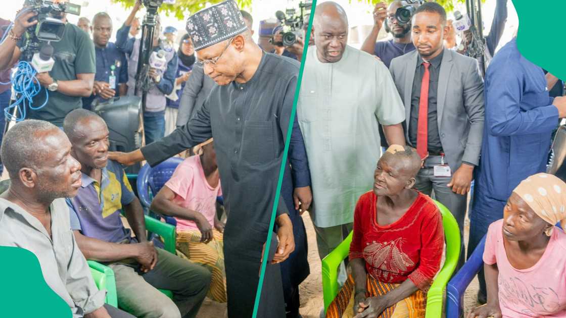 Governor Uba Sani visit Kurmin Wali community Governor Uba Sani visit Kurmin Wali community