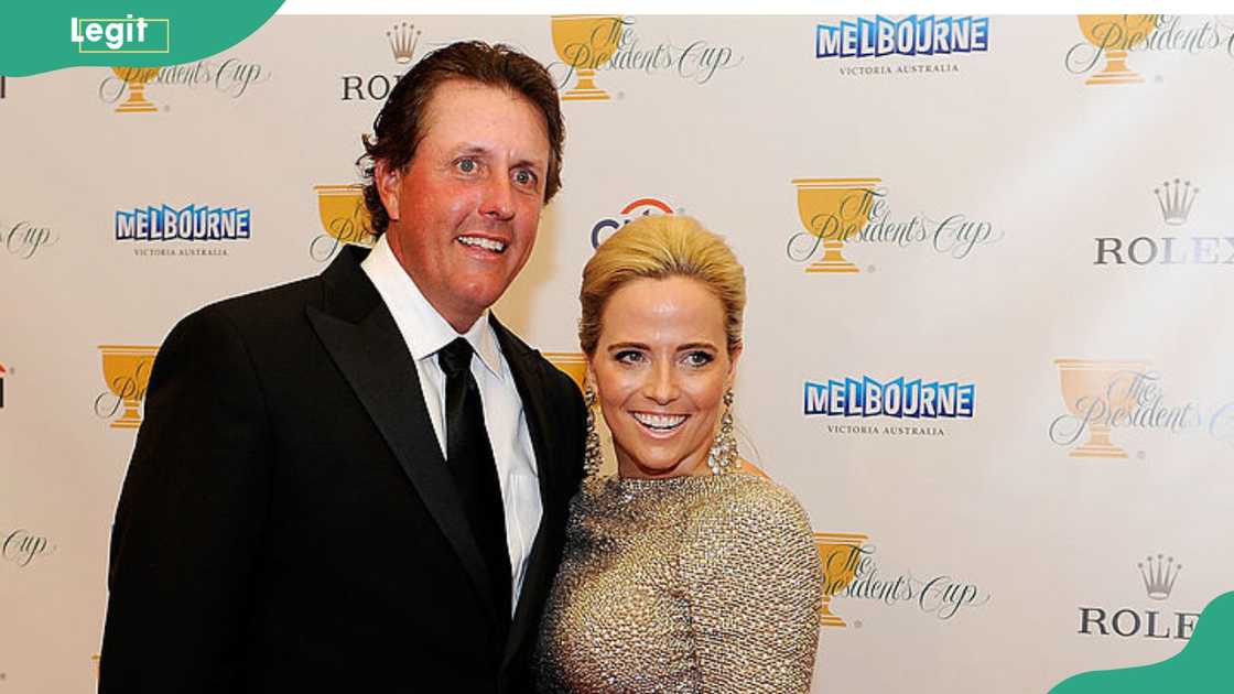 Phil and Amy Mickelson attend an event in Melbourne, Australia Phil and Amy Mickelson attend an event in Melbourne, Australia