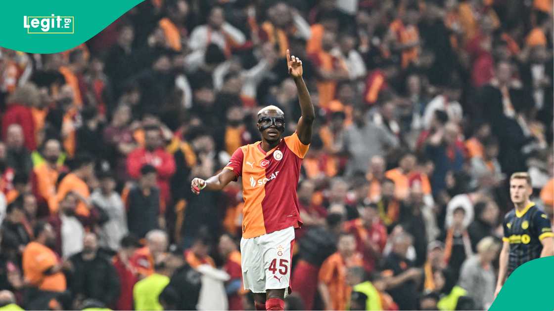 Victor Osimhen, Galatasaray, Bodo/Glimt, Ali Sami Yen Sports Complex, Istanbul, Turkiye. Victor Osimhen, Galatasaray, Bodo/Glimt, Ali Sami Yen Sports Complex, Istanbul, Turkiye.
