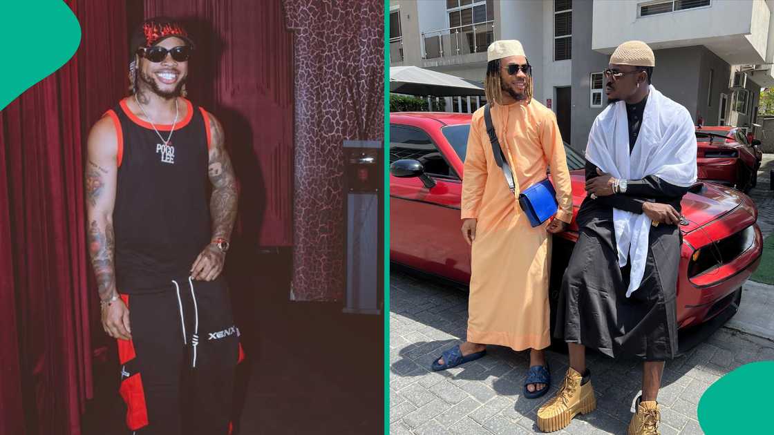 Poco Lee tattoos Rahman Jago's brand on his hand Poco Lee tattoos Rahman Jago's brand on his hand