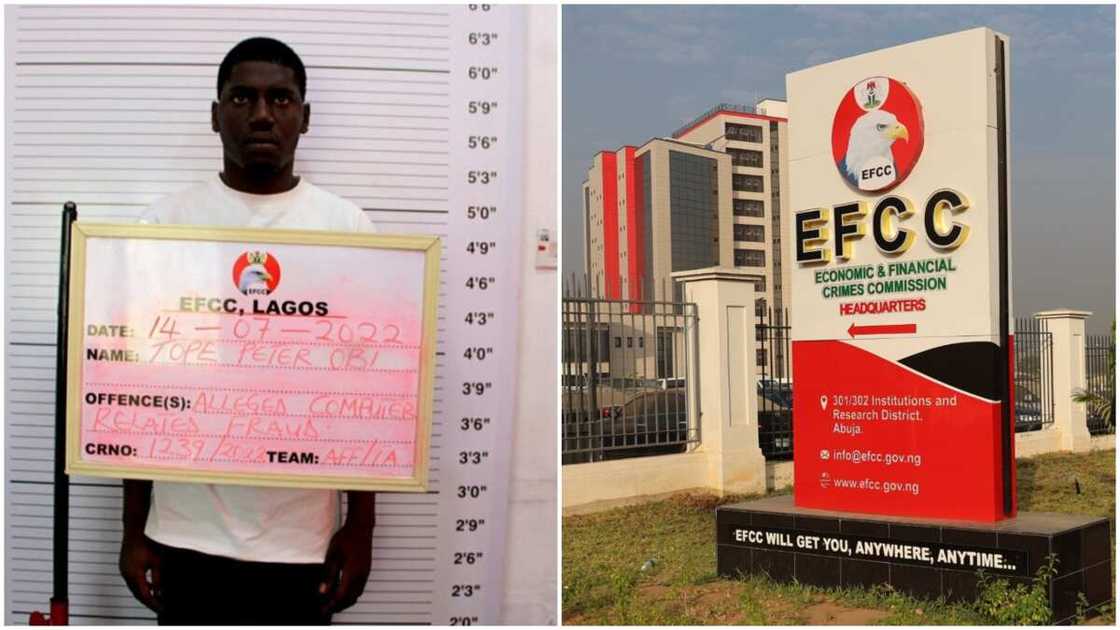 Tope Peter Obi Convicted and Sentenced/EFCC/One-year imprisonment/possession of fraudulent documents. Tope Peter Obi Convicted and Sentenced/EFCC/One-year imprisonment/possession of fraudulent documents.