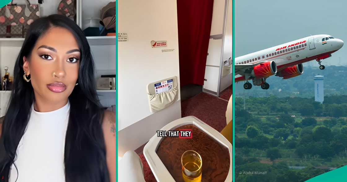 A lady narrates her experience after flying on an Air India plane