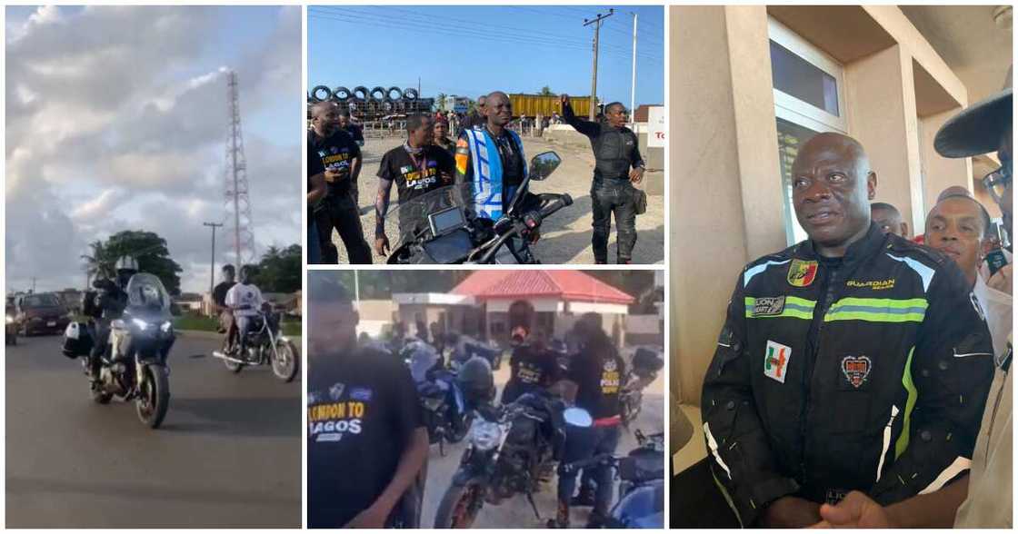 Kunle Adeyanju latest news, London to Lagos biker latest news, UK-Lagos biker arrives Nigeria, Zenab Kunle Adeyanju latest news, London to Lagos biker latest news, UK-Lagos biker arrives Nigeria, Zenab