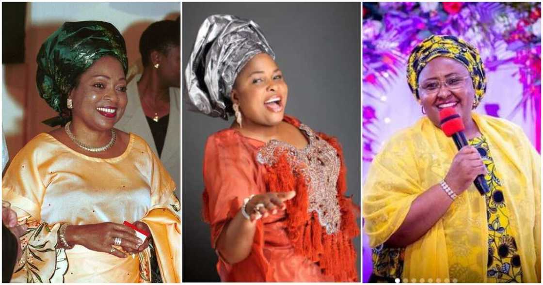 Photos of Stella Obasanjo, Patience Jonathan and Aisha Buhari Photos of Stella Obasanjo, Patience Jonathan and Aisha Buhari
