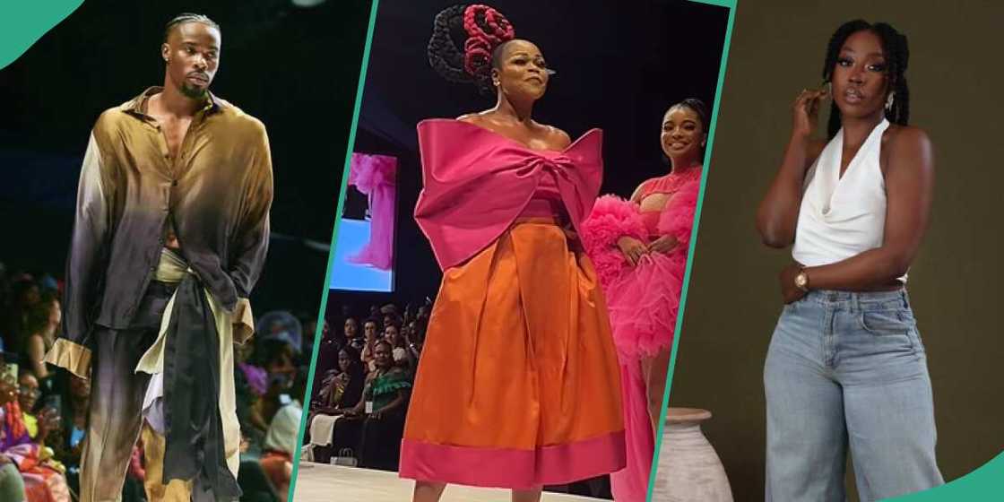 BBNaija All Stars Neo, Shaffy Bell and Beverly Naya at Lagos Fashion Week 2023