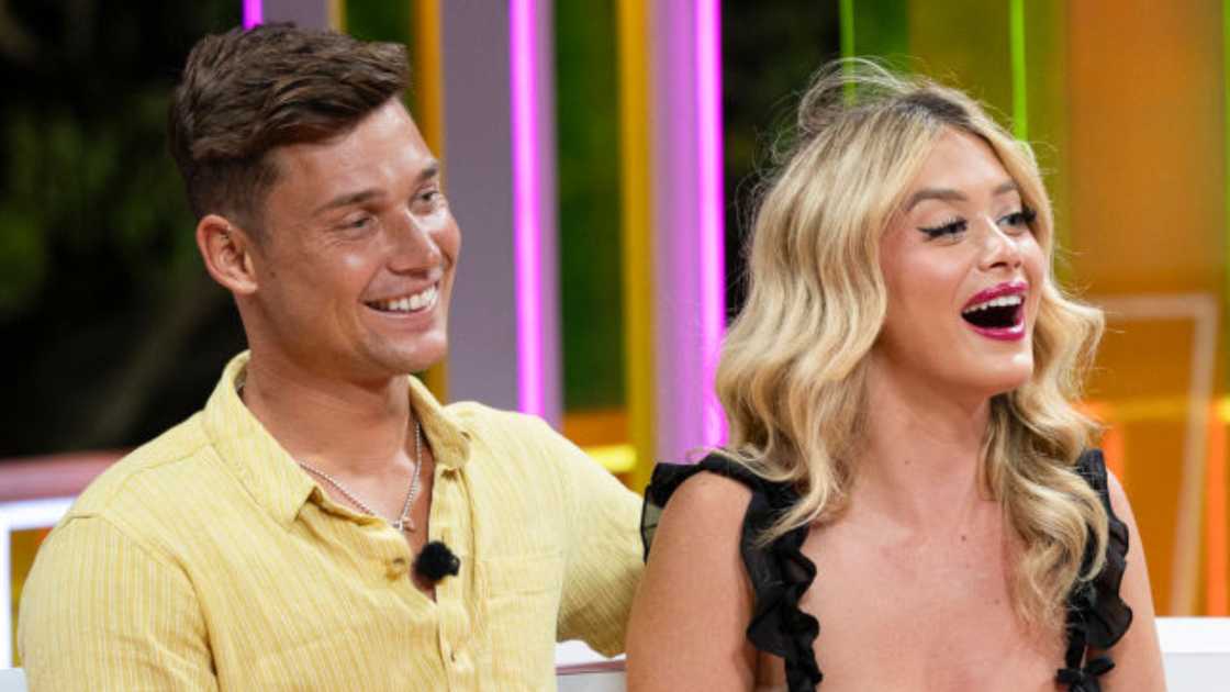 Kaylor Martin and Aaron Evans in Love Island Season 6. Kaylor Martin and Aaron Evans in Love Island Season 6.