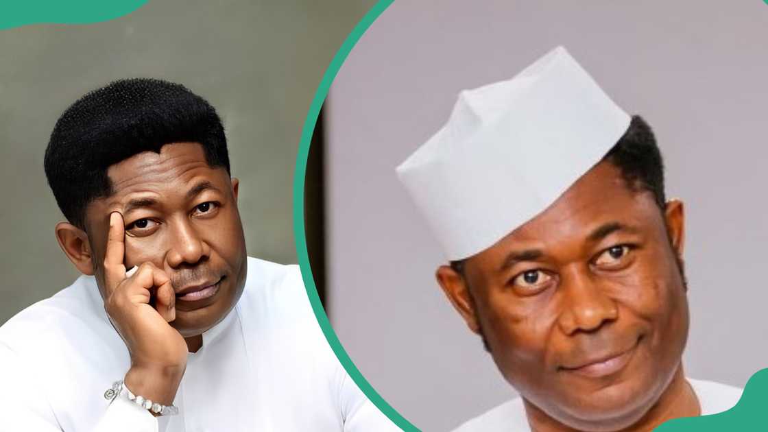 Tein Jack-Rich posing for a photo in a white outfit Tein Jack-Rich posing for a photo in a white outfit