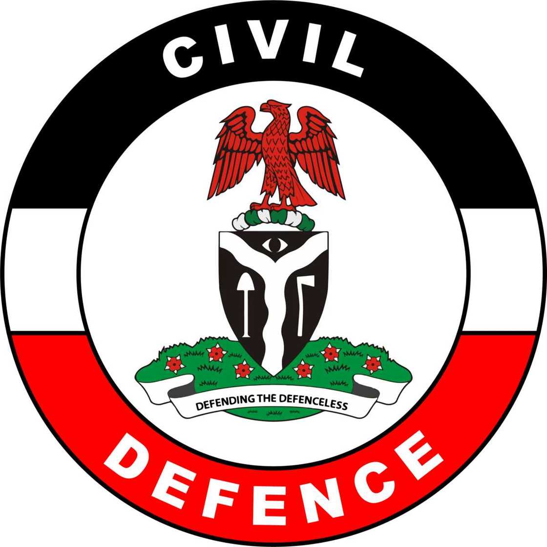 Nigerian Civil Defence logo Nigerian Civil Defence logo