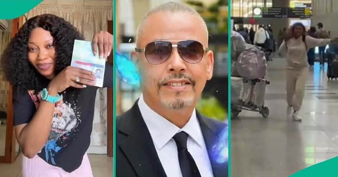 Nigerian lady who married American man finally gets visa Nigerian lady who married American man finally gets visa