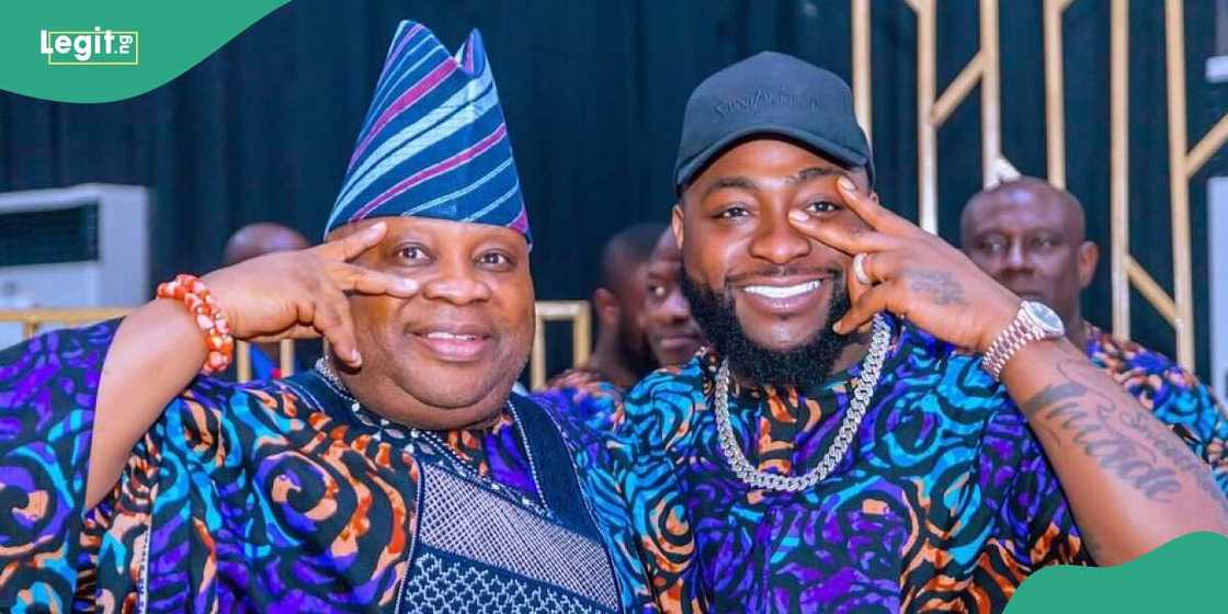 Davido's uncle Governor Ademola Adeleke turns 64. Davido's uncle Governor Ademola Adeleke turns 64.