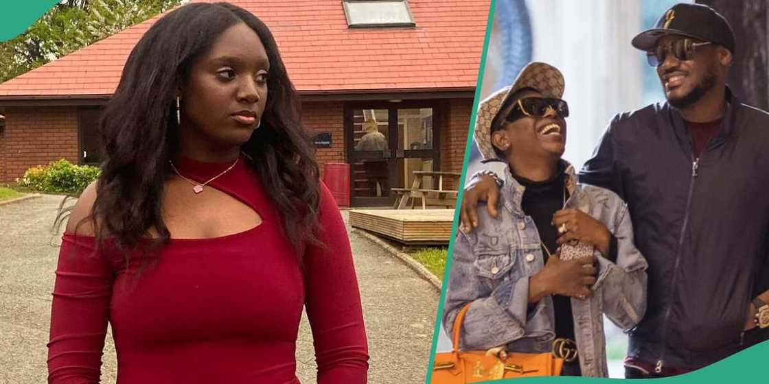 Annie Idibia's daughter speaks about her shape. Annie Idibia's daughter speaks about her shape.