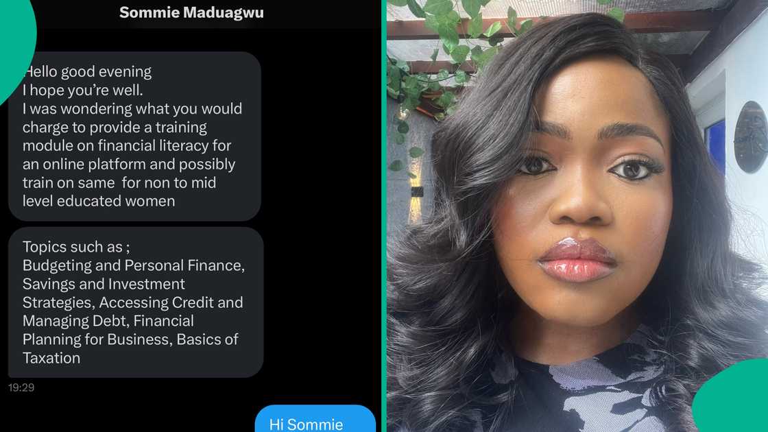 Woman posts DM that late ARISE News anchor sent her on X, many react
