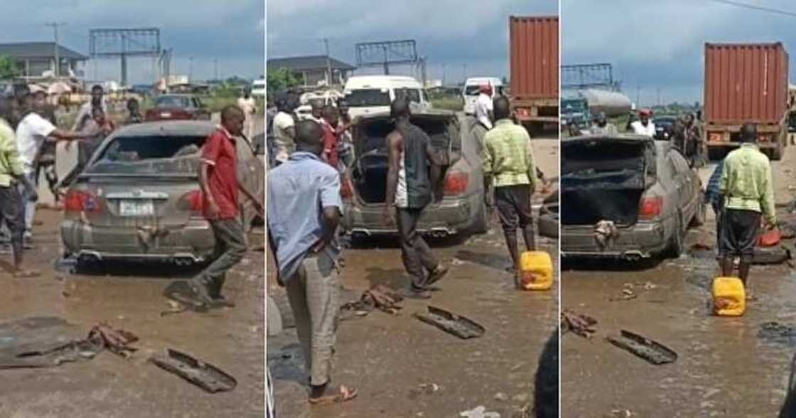 Man regrets converting his fuel engine car to use gas Man regrets converting his fuel engine car to use gas