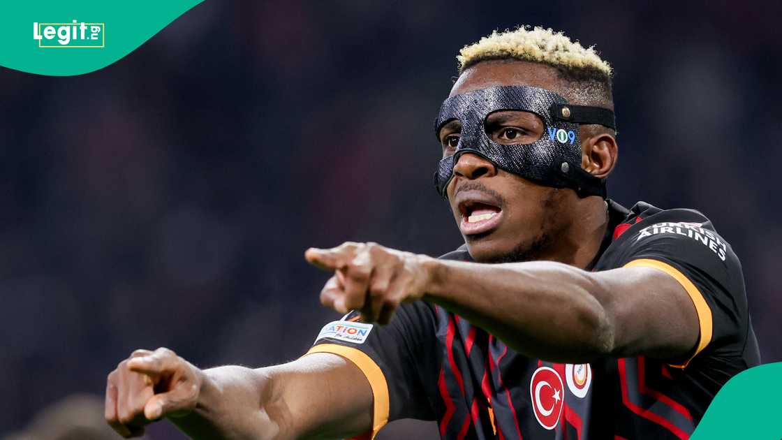 Super Eagles star Victor Osimhen has earned praises from Galatasaray fans. Super Eagles star Victor Osimhen has earned praises from Galatasaray fans.