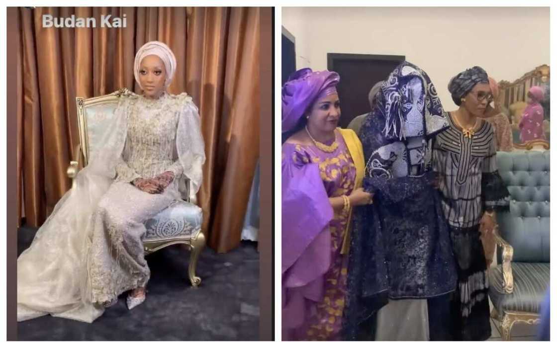 Hotuna da bidiyon wankan 'Budan Kai' Zahra Nasir Bayero, amaryar Yusuf Buhari Hotuna da bidiyon wankan 'Budan Kai' Zahra Nasir Bayero, amaryar Yusuf Buhari