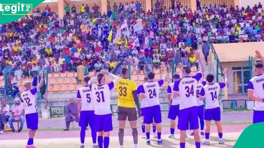 An official of Doma United F.C. is attacked after the 1–1 draw against ABS FC.