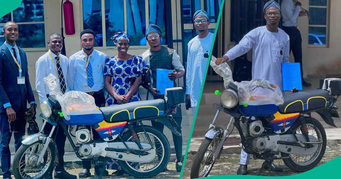 Adekunle Ajasin University Students Produce Battery-powered Electric Motorcycle with Lesser Noise