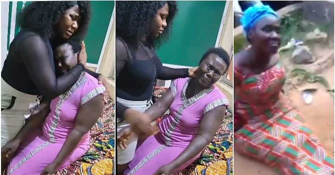 Witch in Abia state, flogged, widow, emotional video Witch in Abia state, flogged, widow, emotional video