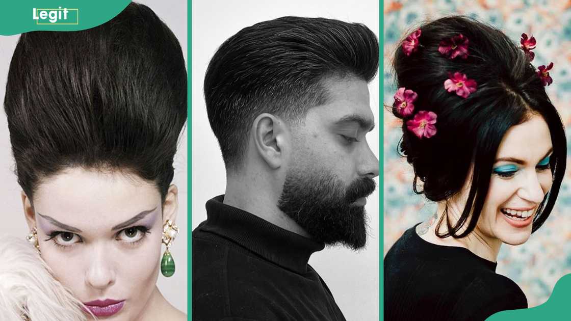 1950s hairstyles: Bouffant, pompadour, and beehive 1950s hairstyles: Bouffant, pompadour, and beehive