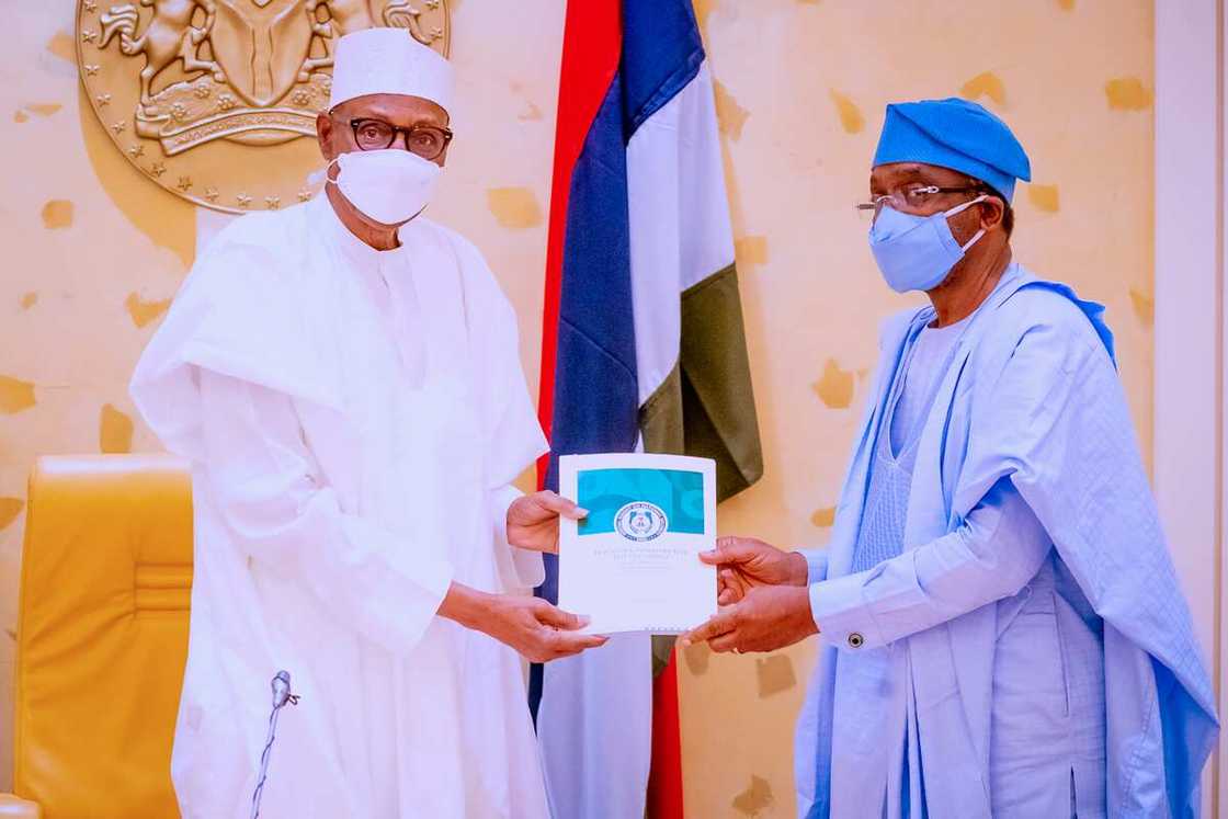 Buhari and Gbajabiamila Buhari and Gbajabiamila