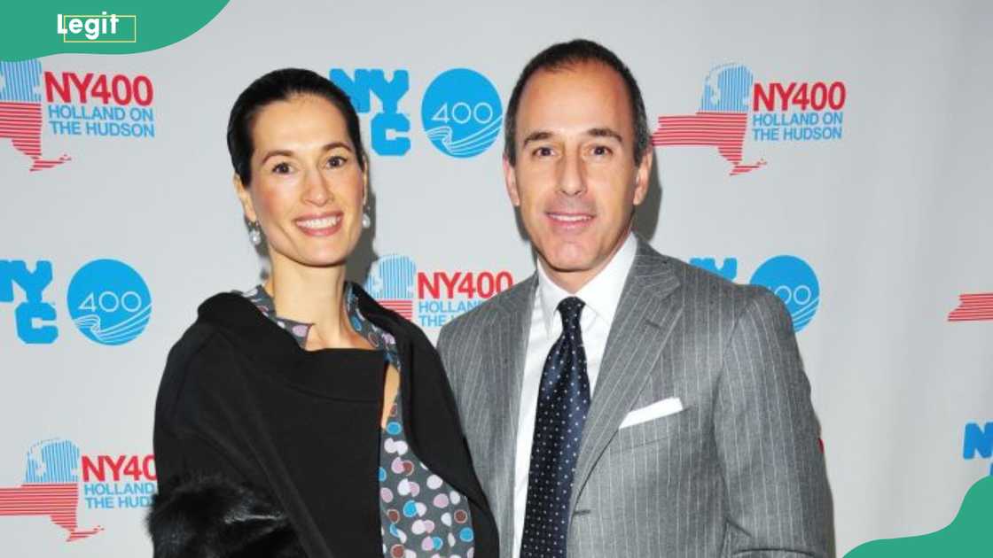 Annette Lauer and Matt Lauer at MoMA N.Y.C.