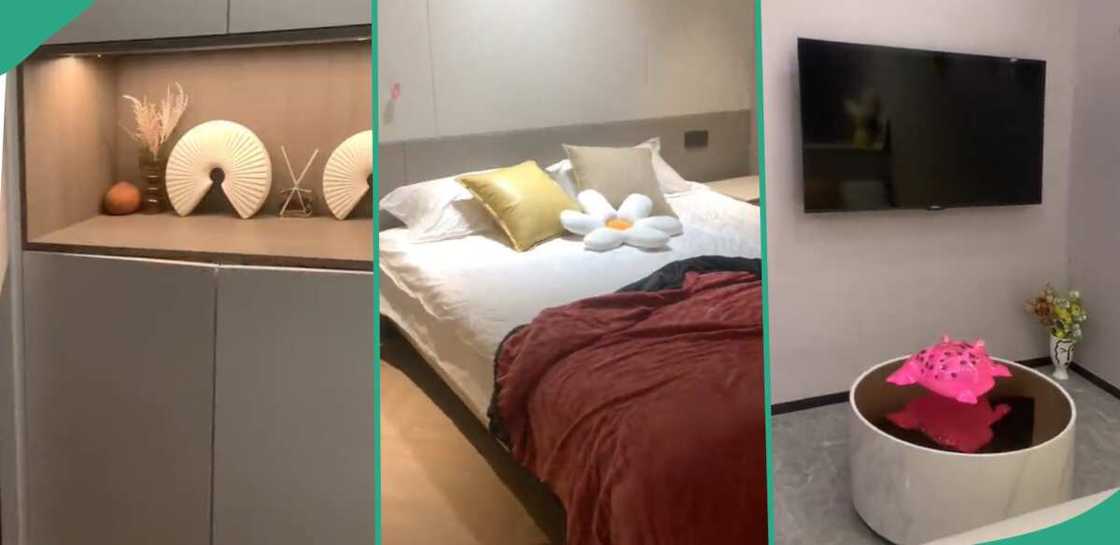 Lady shows N250,000 apartment in Lagos. Lady shows N250,000 apartment in Lagos.