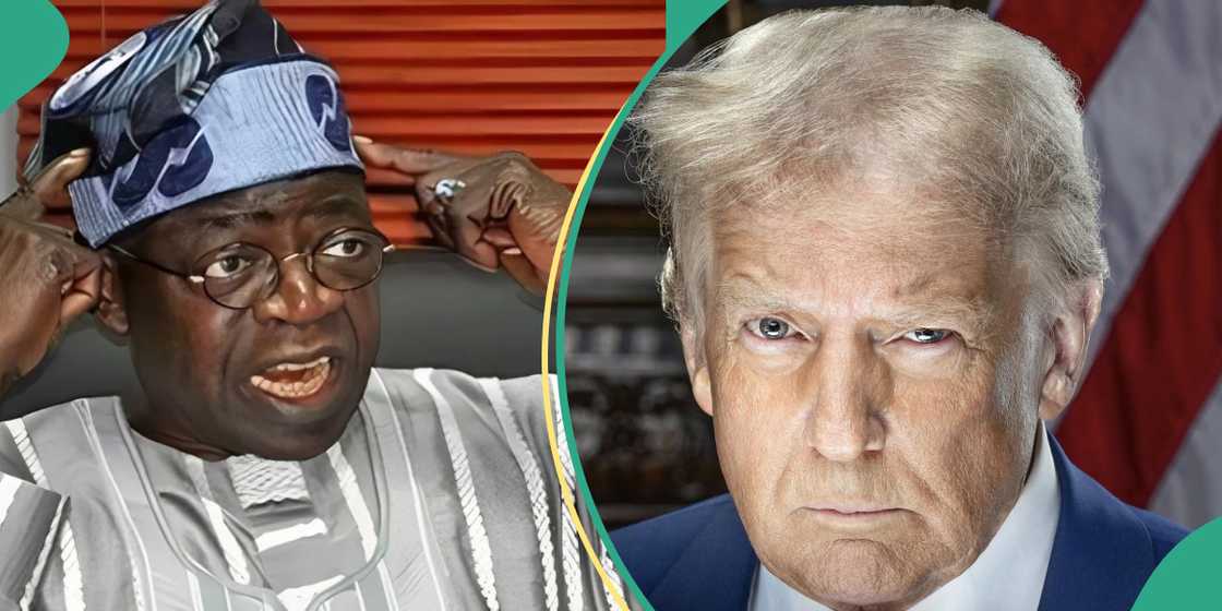 President Trump. Bola Tinubu. US.