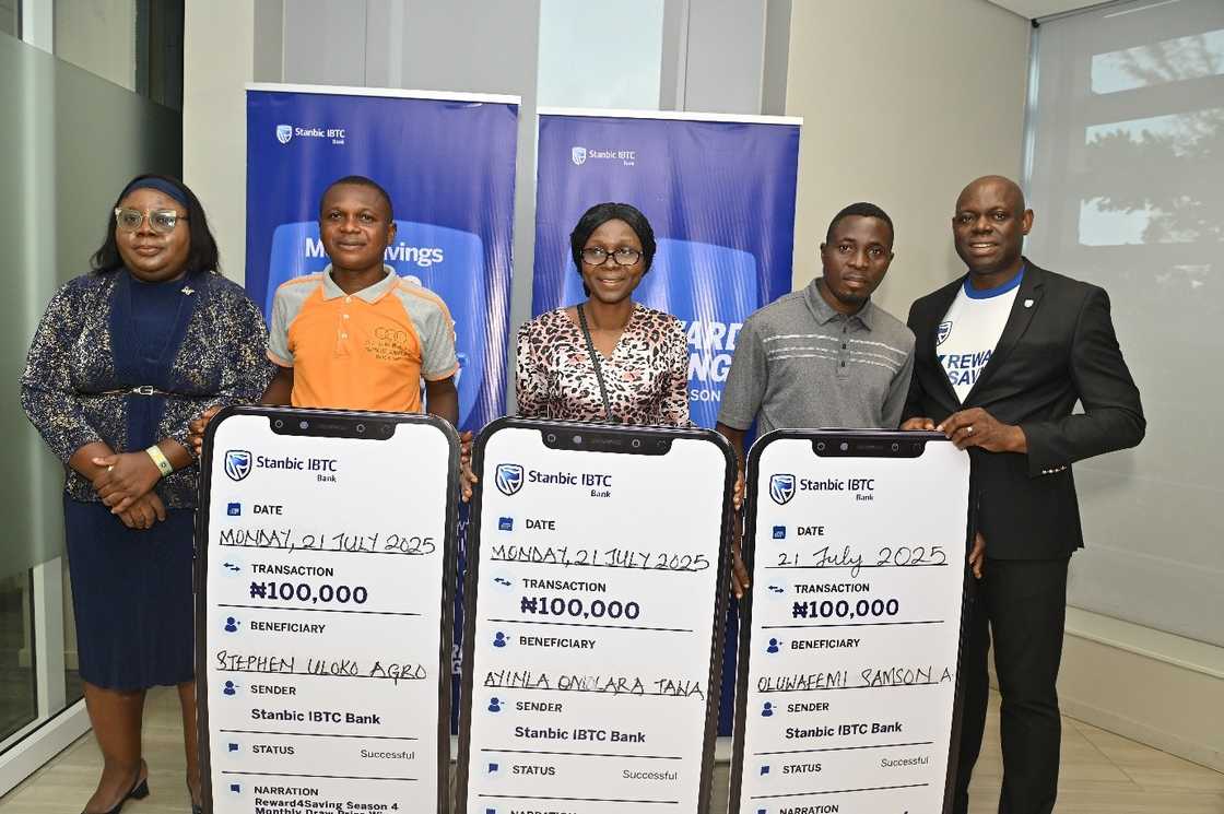 148 Nigerians celebrate N23m win in Stanbic IBTC’s Reward4Saving Season 4 Promo 148 Nigerians celebrate N23m win in Stanbic IBTC’s Reward4Saving Season 4 Promo
