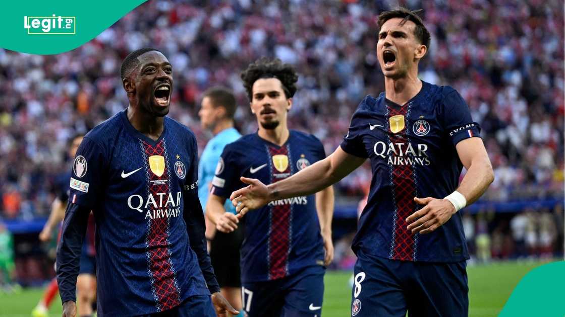 Ousmane Dembele, Paris Saint-Germain, Arsenal, UEFA, Champions League, Puskas Arena.