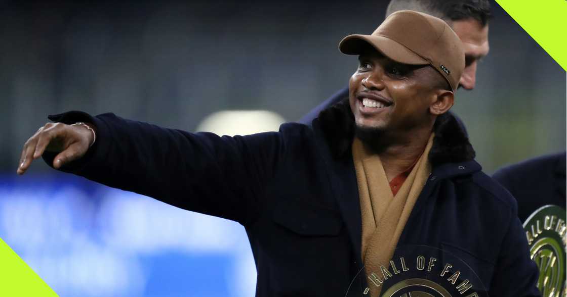 Samuel Eto' flaunts his beautiful daughters