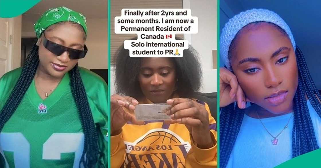 Canada-based Nigerian lady secures permanent residency in the country. Canada-based Nigerian lady secures permanent residency in the country.