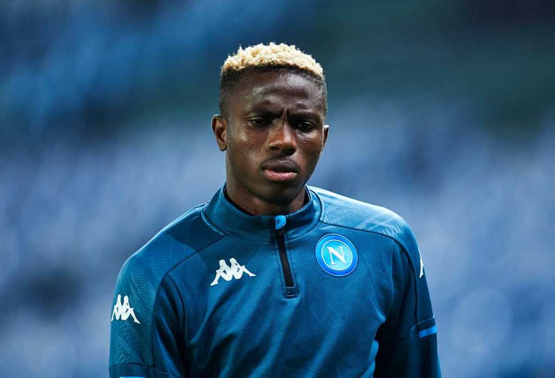 Victor Osimhen in action for Napoli Victor Osimhen in action for Napoli