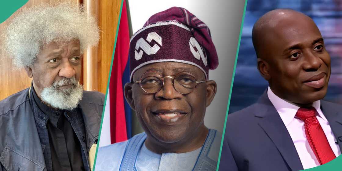 Wole Soyinka praises Rotimi Amaechi for not stepping down for President Bola Tinubu Wole Soyinka praises Rotimi Amaechi for not stepping down for President Bola Tinubu