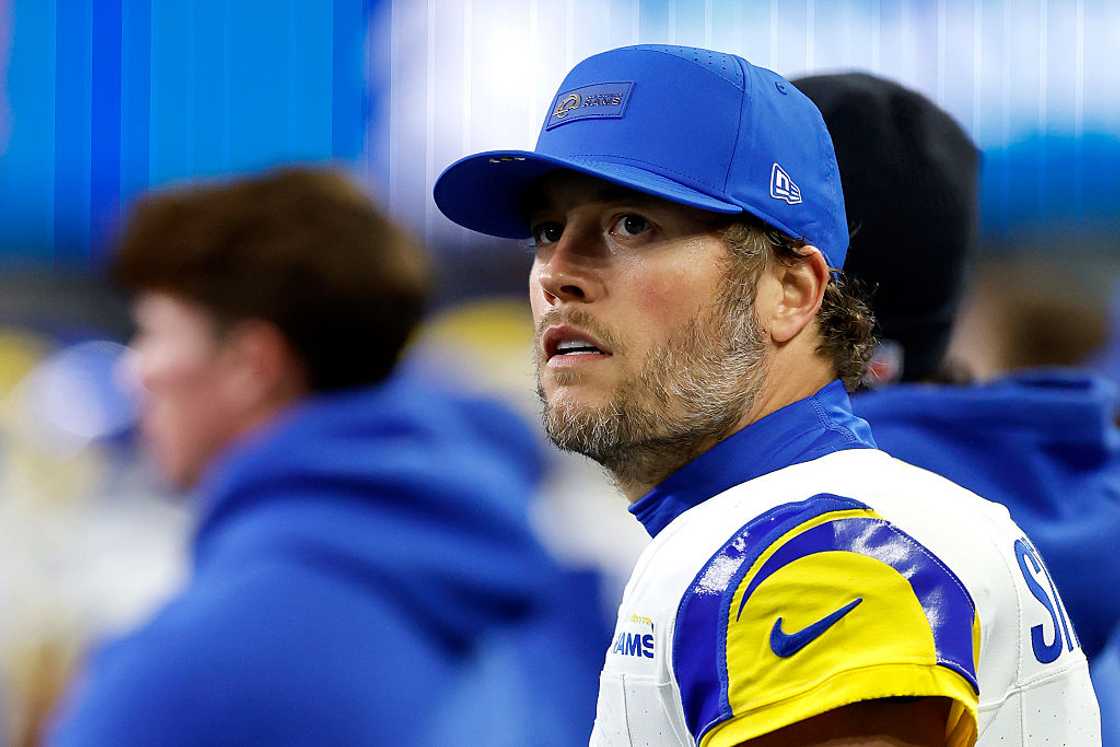 Matthew Stafford in action for his team