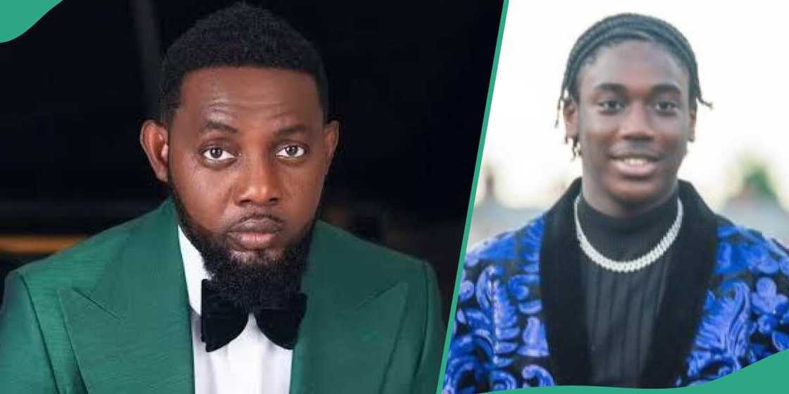 Ay Makun speaks about son